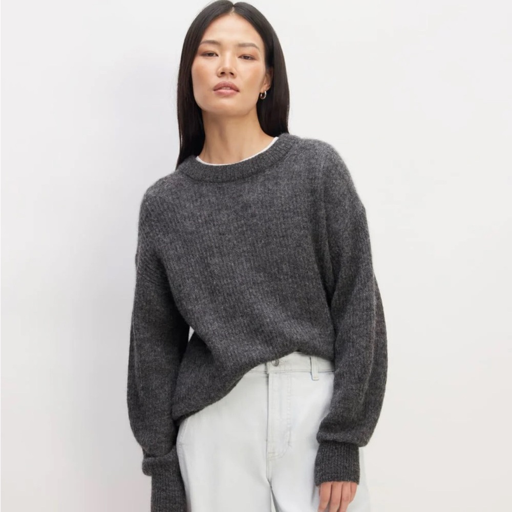 Everlane Gray Alpaca Sweater - Size XS